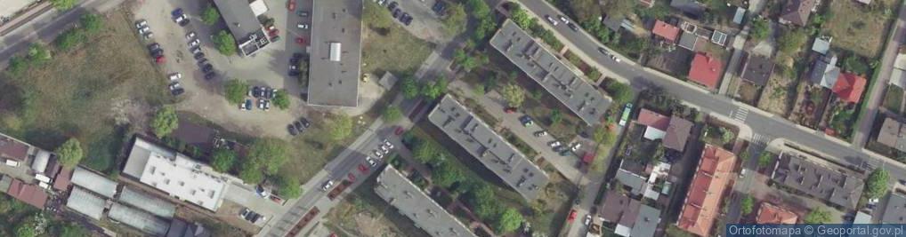 Zdjęcie satelitarne Współnota Mieszkaniowa przy ul.Wólczyńskiej 10 A