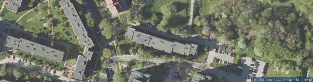 Zdjęcie satelitarne Wspólnota Mieszkaniowa przy ul.Wyżynnej 43 w Lublinie