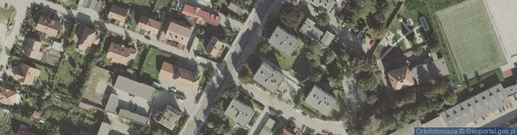 Zdjęcie satelitarne Wspólnota Mieszkaniowa przy ul.Ząbkowickiej 13, Strzelin