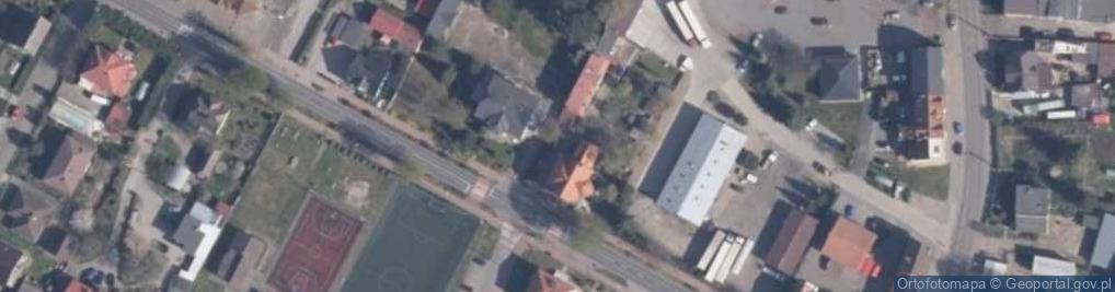 Zdjęcie satelitarne Wspólnota Mieszkaniowa przy ul.Zamkowej 5 w Wolinie