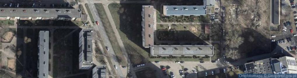 Zdjęcie satelitarne Wspólnota Mieszkaniowa przy ul.Zawadzkiego 66, 68, 70, 72 w Szczecinie