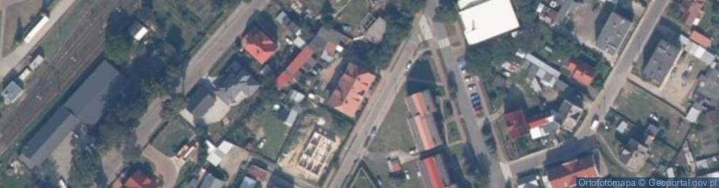 Zdjęcie satelitarne Wspólnota Mieszkaniowa przy ul.Zwycięzców 10 w Chociwlu