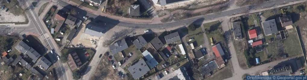 Zdjęcie satelitarne Wspólnota Mieszkaniowa przy Ulicy Barlickiego 9 w Świnoujściu