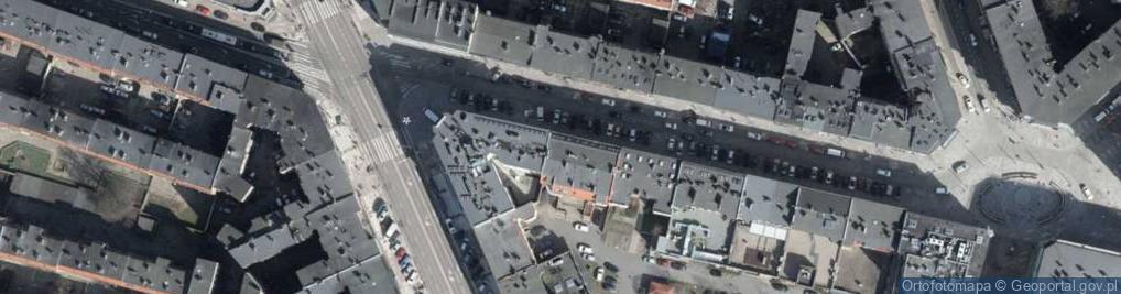 Zdjęcie satelitarne Wspólnota Mieszkaniowa przy Ulicy Jagiellońskiej 85 w Szczecinie