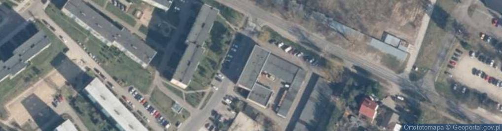 Zdjęcie satelitarne Wspólnota Mieszkaniowa przy Ulicy Klonowej 4 w Gryficach