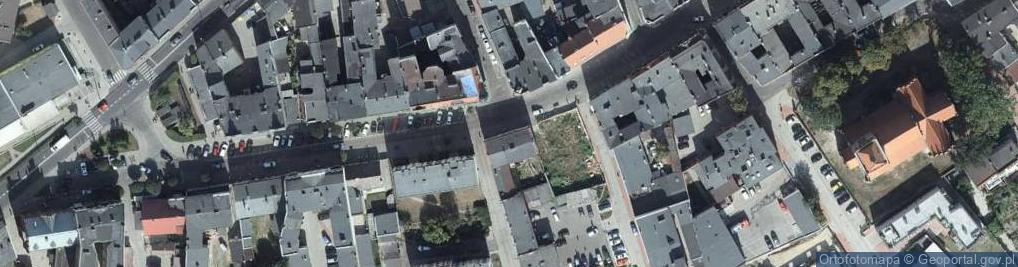 Zdjęcie satelitarne Współnota Mieszkaniowa przy Ulicy Sikorskiego 21