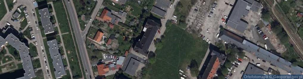 Zdjęcie satelitarne Wspólnota Mieszkaniowa Rapackiego 11-12 Jawor