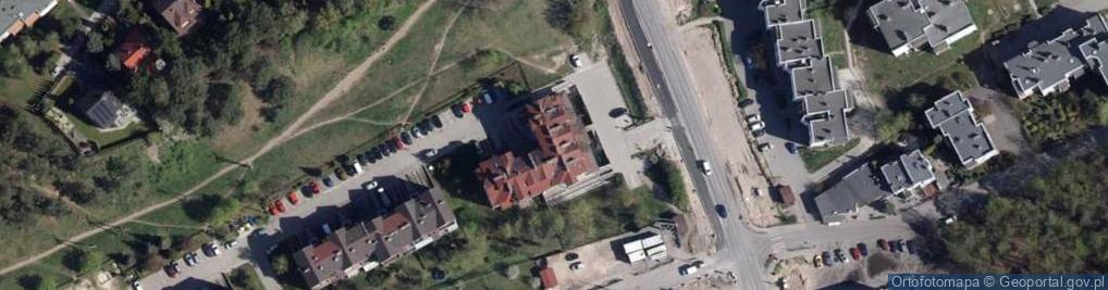Zdjęcie satelitarne Wspólnota Mieszkaniowa Rekinowa 43A