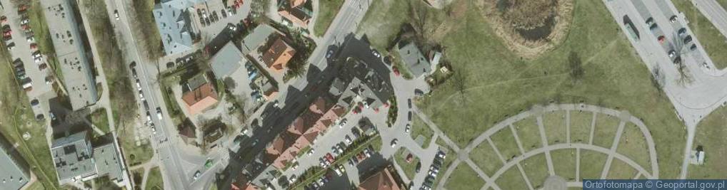 Zdjęcie satelitarne Wspólnota Mieszkaniowa Rynek 1 Trzebnica