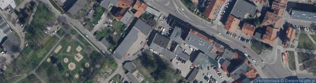 Zdjęcie satelitarne Wspólnota Mieszkaniowa Rynek 1 w Lubaniu