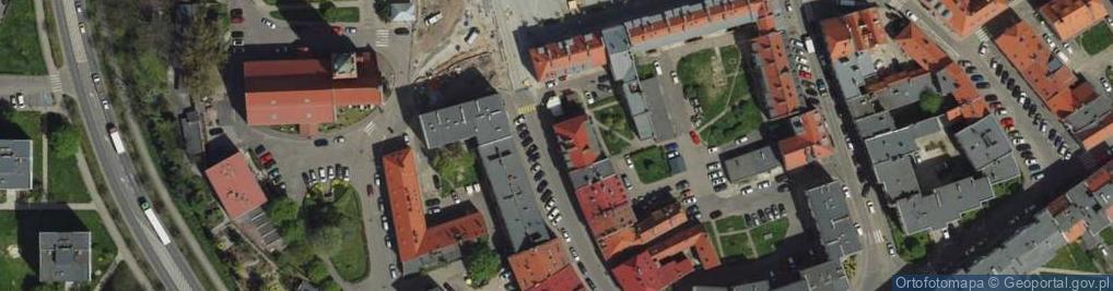 Zdjęcie satelitarne Wspólnota Mieszkaniowa Rynek 37, Oława