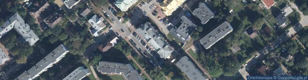 Zdjęcie satelitarne Wspólnota Mieszkaniowa Sieroszewskiego 34 w Puławach