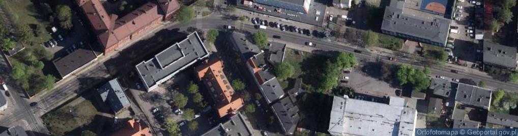 Zdjęcie satelitarne Wspólnota Mieszkaniowa Sowińskiego 14