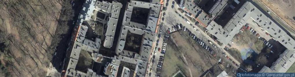 Zdjęcie satelitarne Wspólnota Mieszkaniowa Swarożyca 11 Front