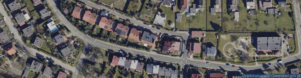 Zdjęcie satelitarne Wspólnota Mieszkaniowa Szenwalda 20 Gliwice