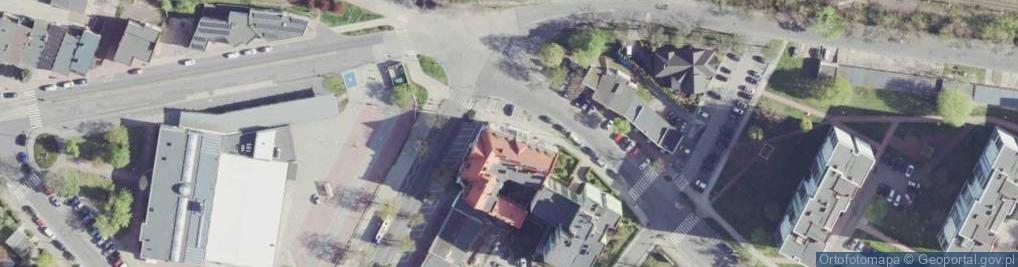 Zdjęcie satelitarne Wspólnota Mieszkaniowa ul.1-Go Maja 21-23
