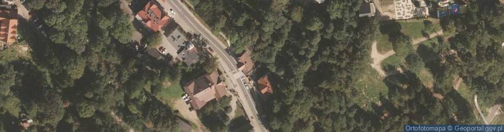 Zdjęcie satelitarne Wspólnota Mieszkaniowa ul.1-Go Maja 30 Szklarska Poręba