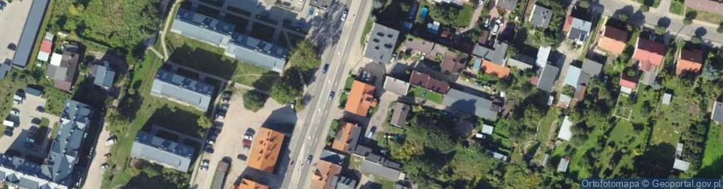 Zdjęcie satelitarne Wspólnota Mieszkaniowa ul.1 Maja 16