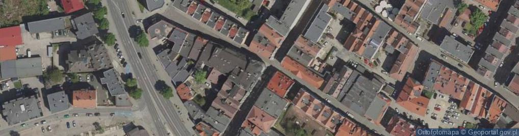 Zdjęcie satelitarne Wspólnota Mieszkaniowa ul.1 Maja 24 Janowice Wielkie