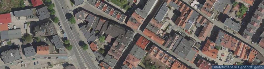 Zdjęcie satelitarne Wspólnota Mieszkaniowa ul.1 Maja 24 Janowice Wielkie