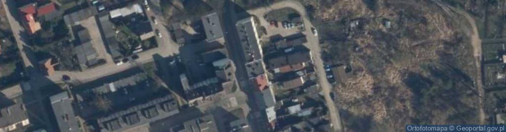 Zdjęcie satelitarne Wspólnota Mieszkaniowa ul.11 Pułku Piechoty 63 w Drawsku Pomorskim