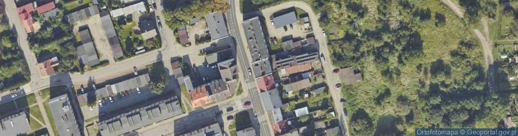 Zdjęcie satelitarne Wspólnota Mieszkaniowa ul.11 Pułku Piechoty 63 w Drawsku Pomorskim