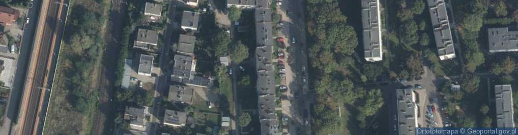 Zdjęcie satelitarne Wspólnota Mieszkaniowa ul.28 Czerwca 1956 nr 336