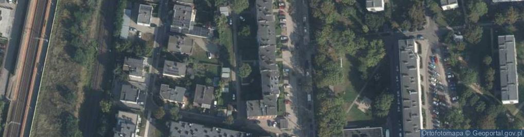 Zdjęcie satelitarne Wspólnota Mieszkaniowa ul.28 Czerwca 1956 nr 340