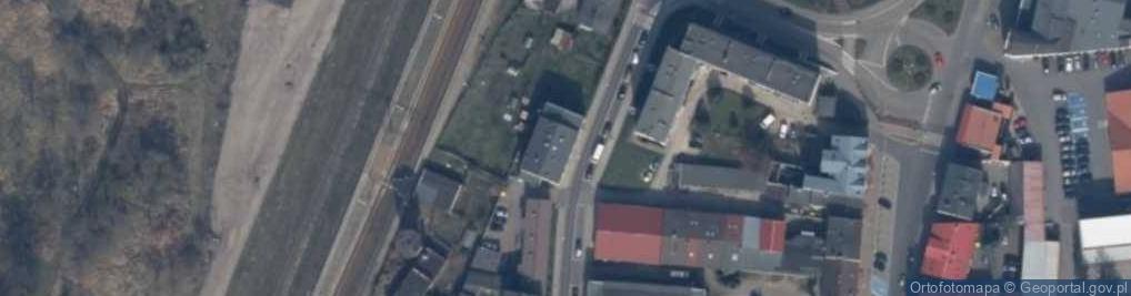 Zdjęcie satelitarne Wspólnota Mieszkaniowa ul.3-Go Marca nr 45 w Świdwinie