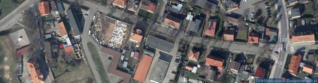 Zdjęcie satelitarne Wspólnota Mieszkaniowa ul.Armii Krajowej 21 w Goleniowie