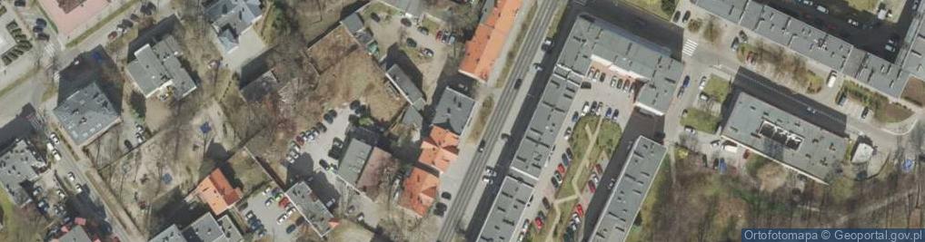 Zdjęcie satelitarne Wspólnota Mieszkaniowa ul.Bolesława Chrobrego 16