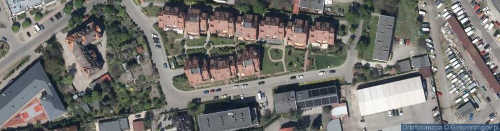 Zdjęcie satelitarne Wspólnota Mieszkaniowa ul.Braterska 7-27