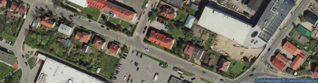 Zdjęcie satelitarne Wspólnota Mieszkaniowa ul.Broniewskiego 4 Oława