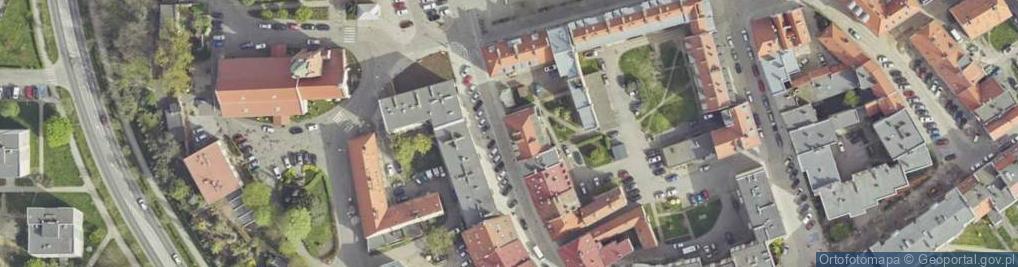 Zdjęcie satelitarne Wspólnota Mieszkaniowa ul.Brzeska 4 w Oławie