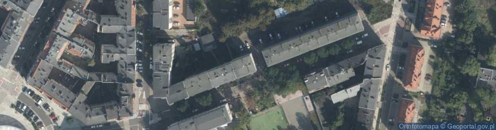 Zdjęcie satelitarne Wspólnota Mieszkaniowa ul.Calliera 8B