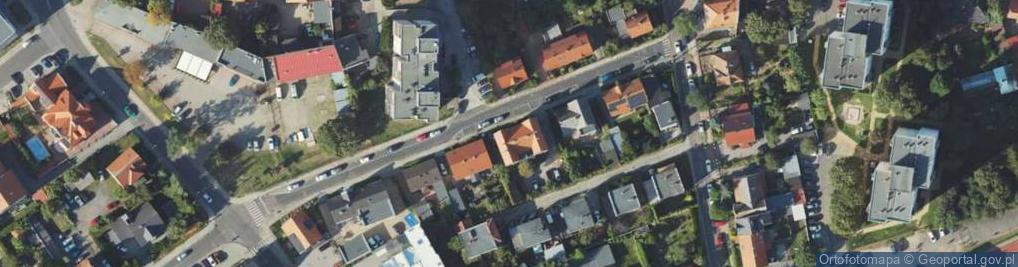 Zdjęcie satelitarne Wspólnota Mieszkaniowa ul.Ceglana 25-25A