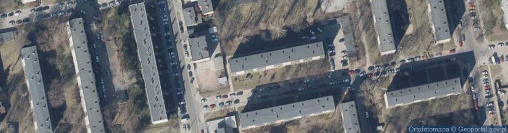 Zdjęcie satelitarne Wspólnota Mieszkaniowa ul.Chłędowskiego 1