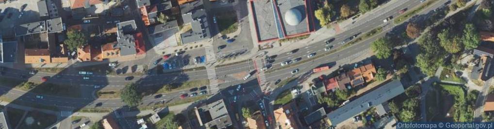 Zdjęcie satelitarne Wspólnota Mieszkaniowa ul.Chopina 11 - ul.Westerplatte 11A