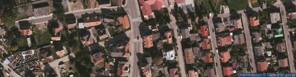 Zdjęcie satelitarne Wspólnota Mieszkaniowa ul.Daszyńskiego 14 Bogatynia