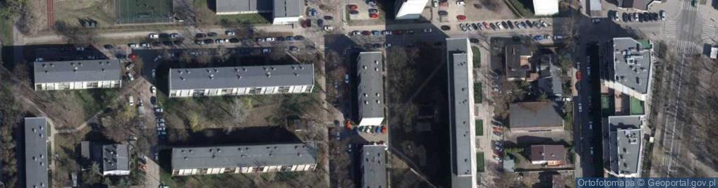 Zdjęcie satelitarne Wspólnota Mieszkaniowa ul.Deotymy 8