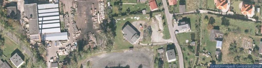 Zdjęcie satelitarne Wspólnota Mieszkaniowa ul.Dworcowa 10 Lubawka