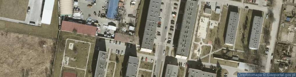 Zdjęcie satelitarne Wspólnota Mieszkaniowa ul.Działkowa 7-9 Jelcz-Laskowice