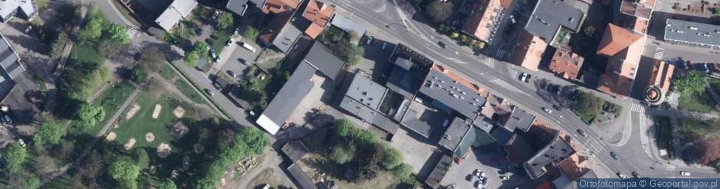 Zdjęcie satelitarne Wspólnota Mieszkaniowa ul.Gajowa 27, Lubań