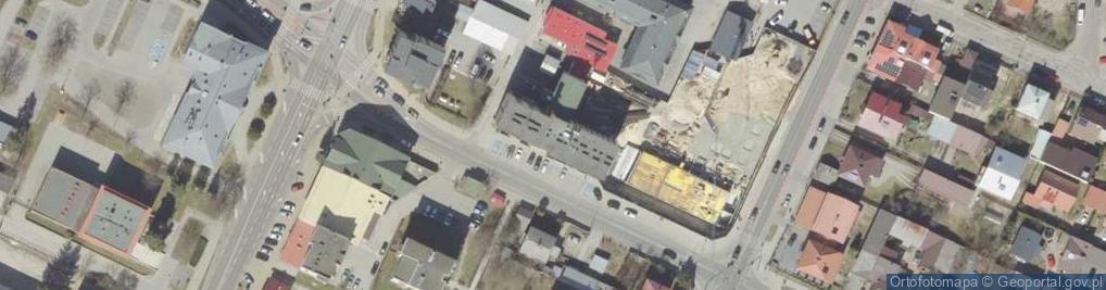 Zdjęcie satelitarne Wspólnota Mieszkaniowa ul.Gen.Komorowskiego 3 w Biłgoraju
