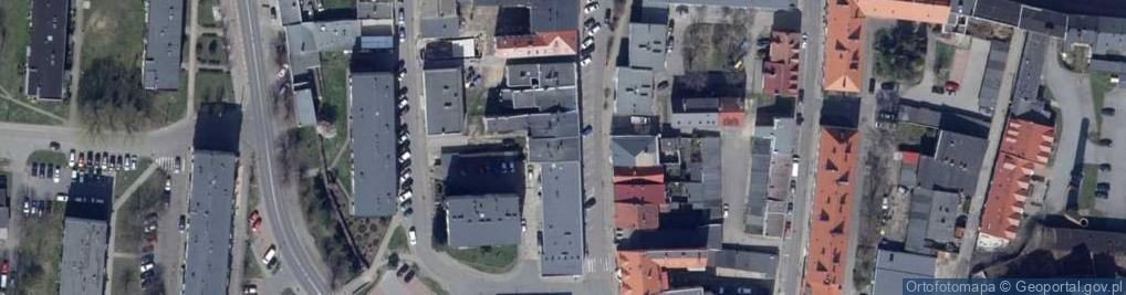 Zdjęcie satelitarne Wspólnota Mieszkaniowa ul.Gen.Sikorskiego 20