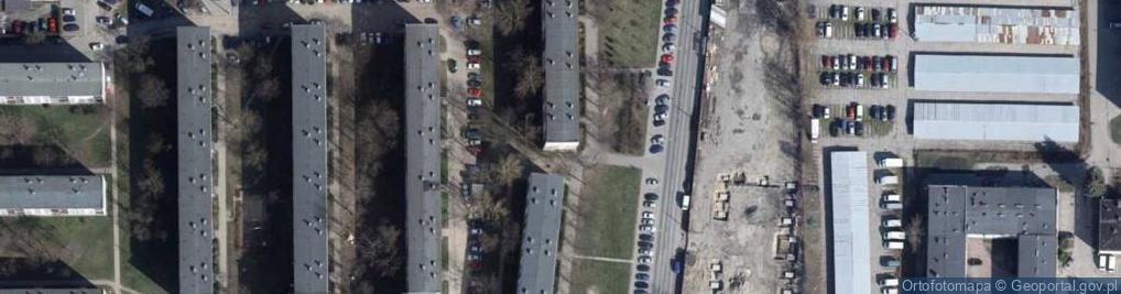 Zdjęcie satelitarne Wspólnota Mieszkaniowa ul.Gojawiczyńskiej 19