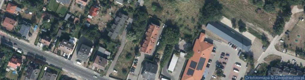 Zdjęcie satelitarne Wspólnota Mieszkaniowa ul.Górna 18, 18A-B Bezrzecze