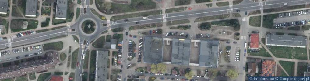 Zdjęcie satelitarne Wspólnota Mieszkaniowa ul.Górnicza 2A-2H w Lubinie