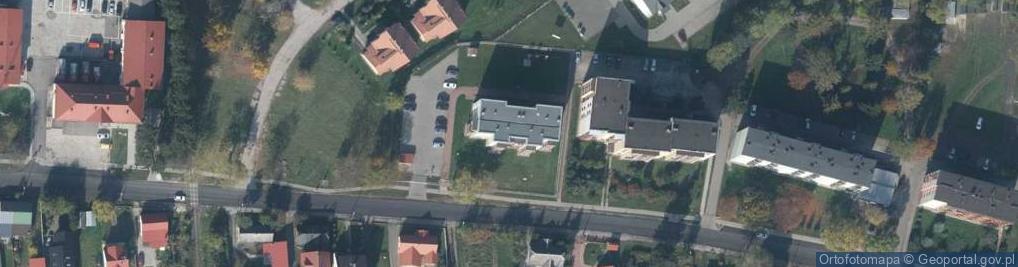 Zdjęcie satelitarne Wspólnota Mieszkaniowa ul.Gródecka 42A w Hrubieszowie