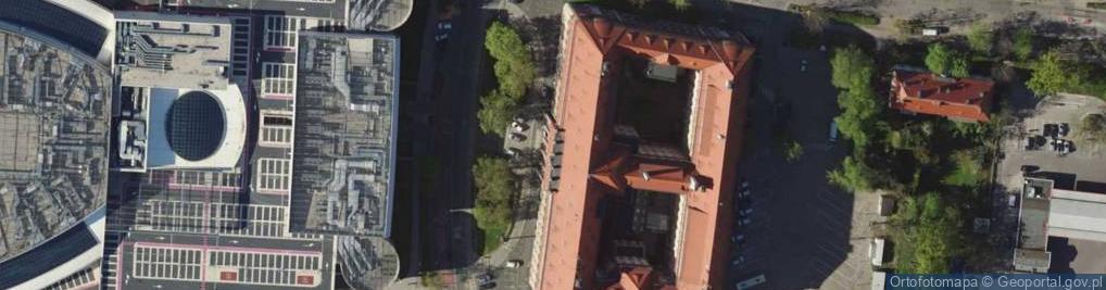Zdjęcie satelitarne Wspólnota Mieszkaniowa ul.Grunwaldzka 11 Głogów